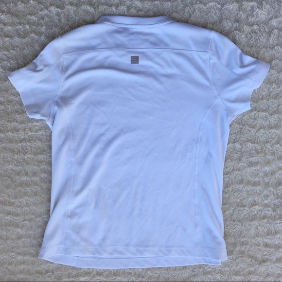 Land’s End white activewear workout top size xs - Picture 3 of 7
